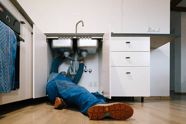 Professional Plumbing technician working in Broken Arrow, OK